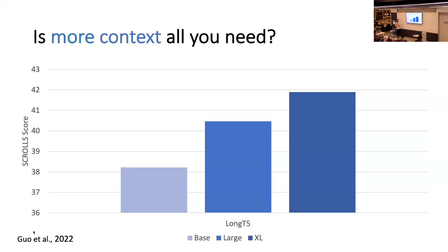 Is more context all you need?